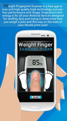 Weight Finger Scanner Prank android App screenshot 3